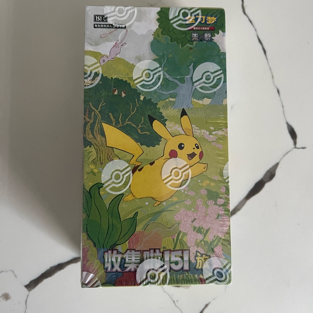 Collect 151 Journey - Simplified Chinese Pokemon TCG Booster Box - Picture 3 of 5